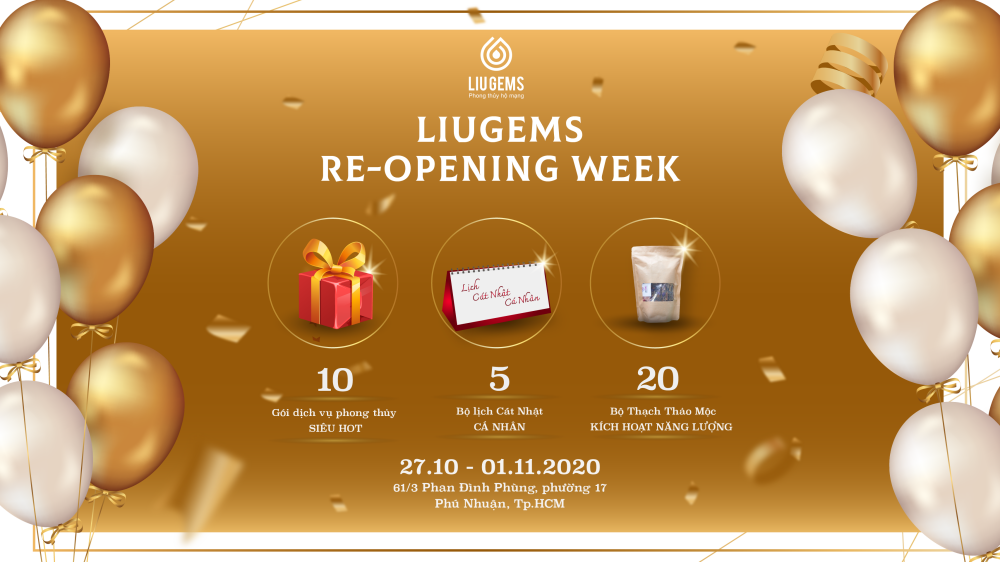 liugems re-opening week