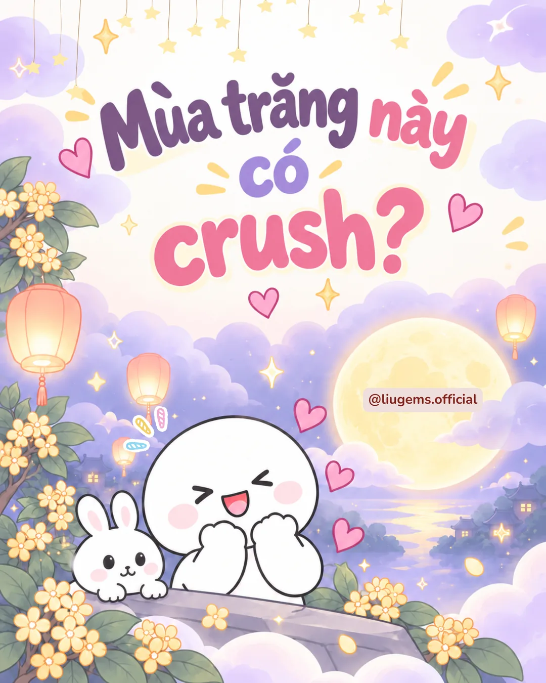 Mùa trăng này có crush? 3 bước chủ động từ 25/09 đến 26/09