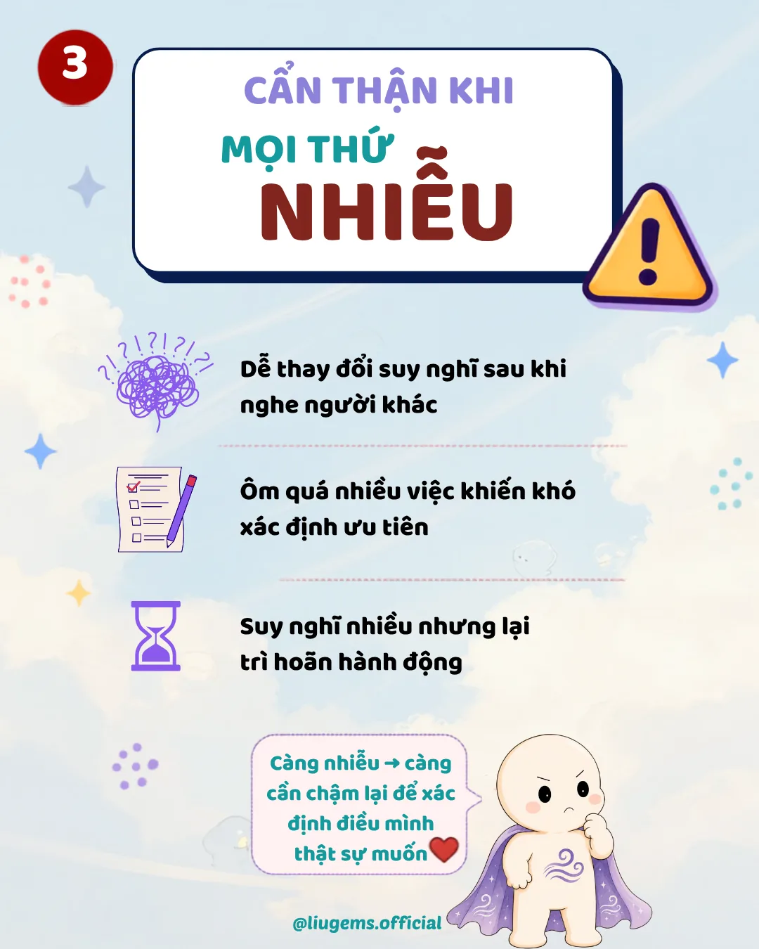 Ba chủ đề nào cần được nhìn lại?