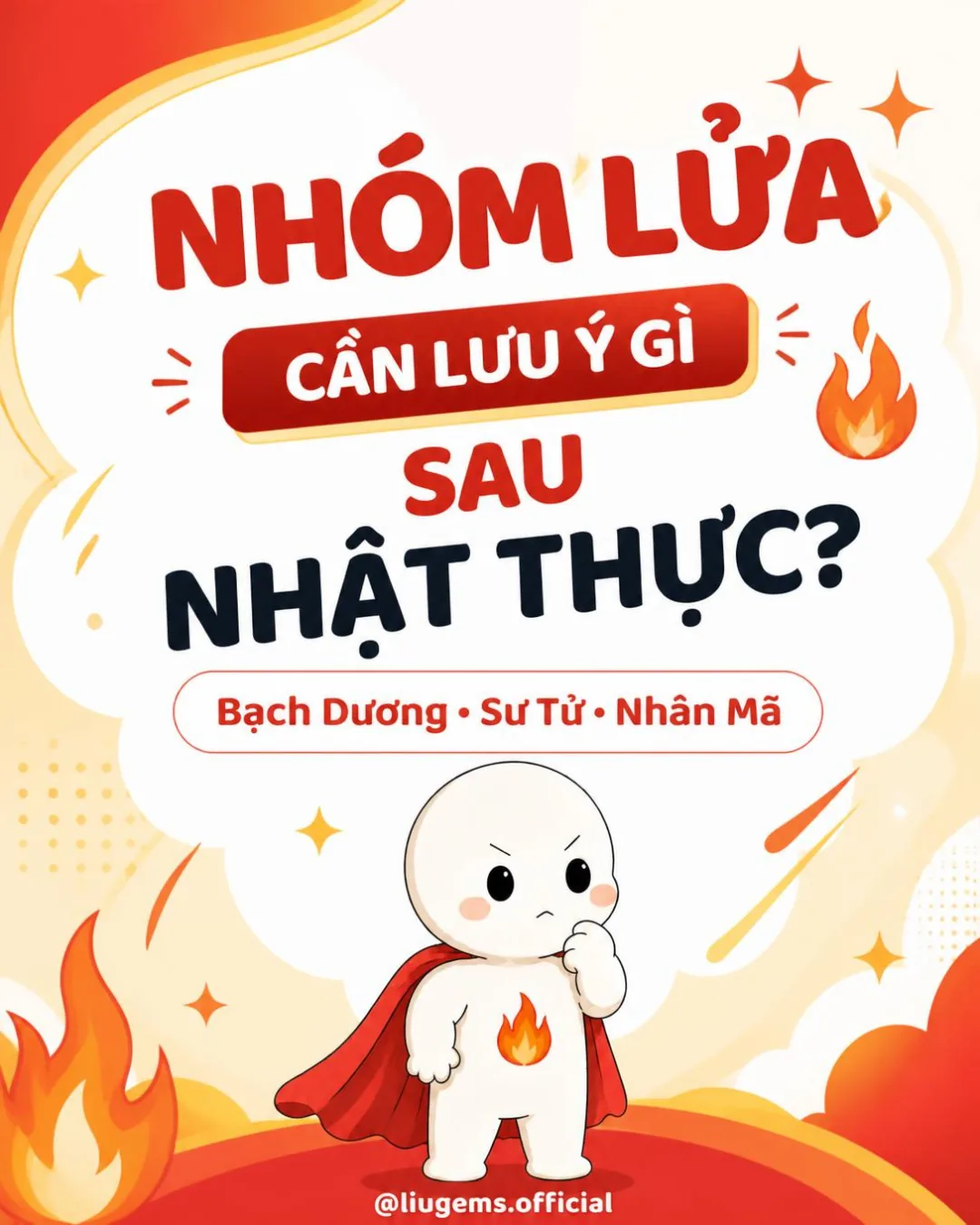 Nhóm Lửa cần lưu ý gì sau nhật thực 12/8?