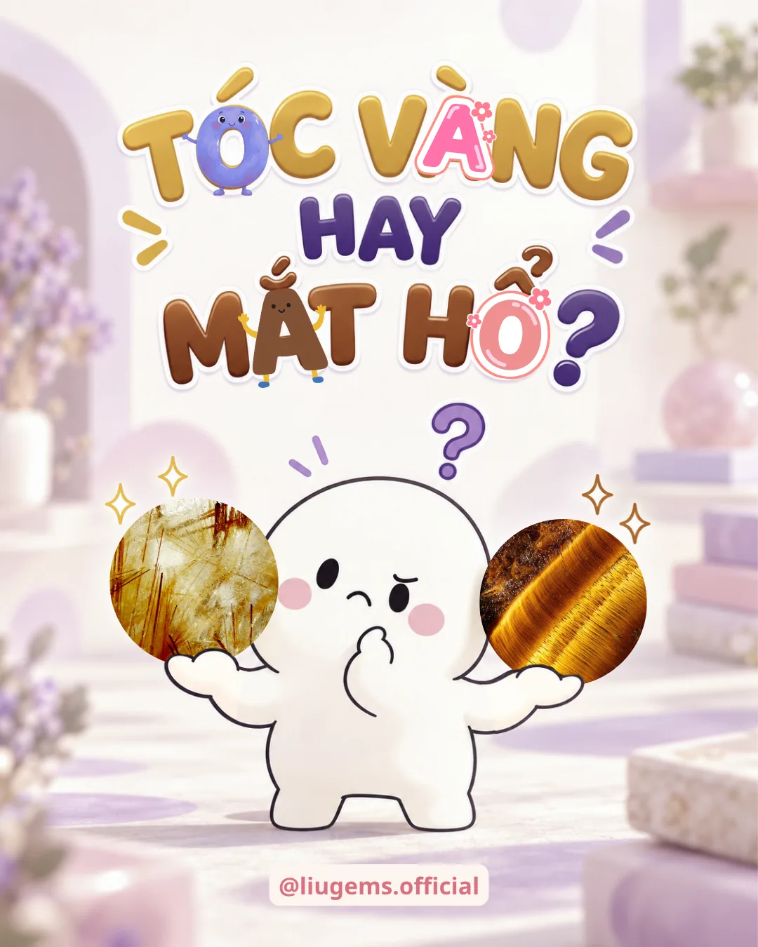 Tóc vàng hay mắt hổ: khác nhau ở 3 điểm nào?